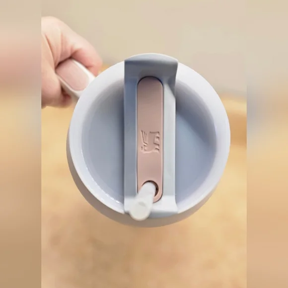 Stanley Pink Travel Mug 60oz - Picture 4 of 4